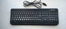 Teclado Microsoft Wired Keyboard 600: Confiabilidade para Uso Diário