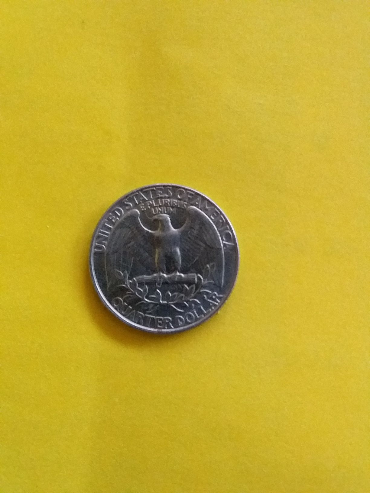 Продам монету 25 центов 1992года США.