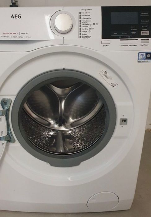 Пральна сушильна машина 8/4 кг AEG з парою ProSteam