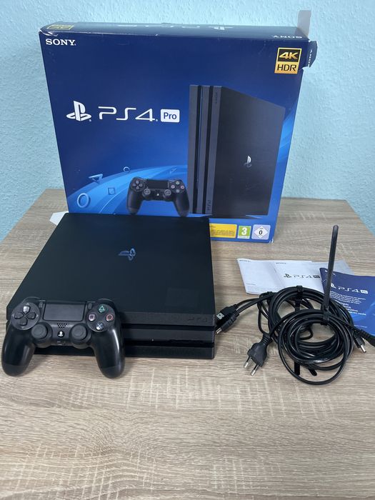 #1506 playstation 4 PRO 1Tb 11.02 CUH-7216B nowa pasta i termopady