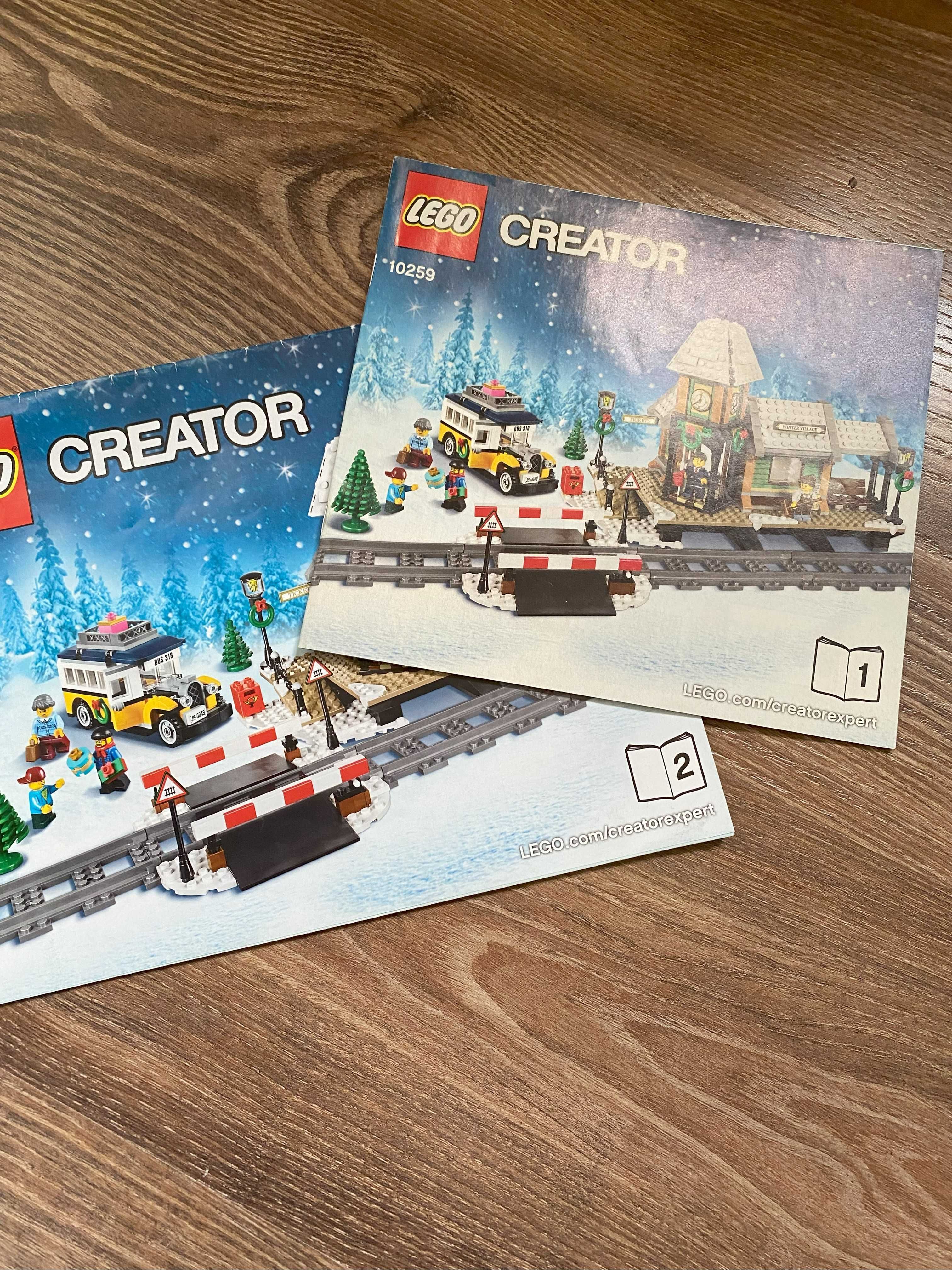 LEGO CREATOR Expert 10259 Stacja kolejowa w zimowej wiosce
