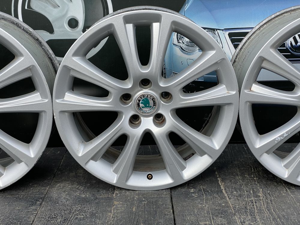 Титани R18 5x112 диски skoda oktavia rs vrs vag volkswagen audi passat