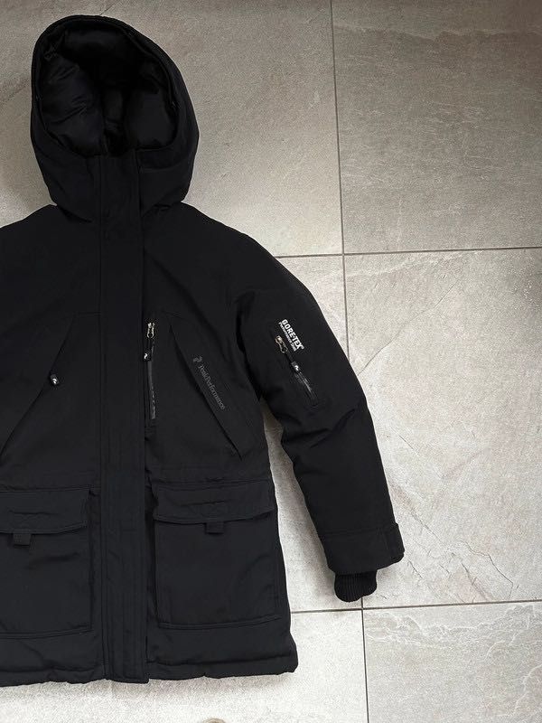 Parka puchowa Peak Performance Exp Parka r. M gore-tex kurtka zimowa