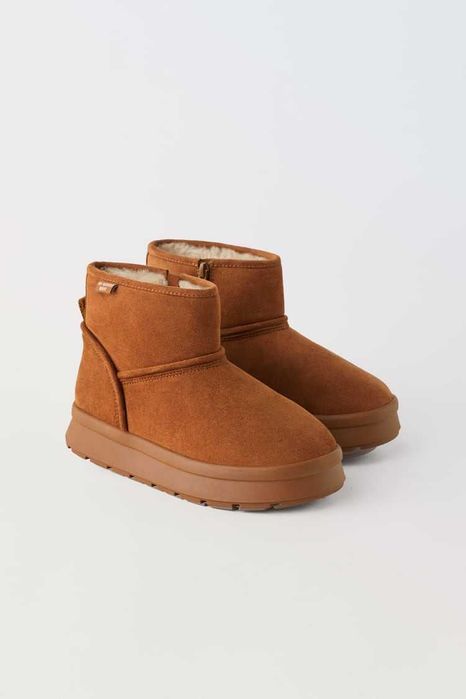 Дитячі зимові ботинки сапоги Зара 32 р Zara ботинки хутро