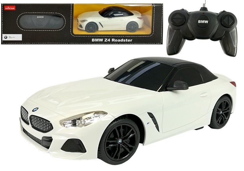 Auto R/C BMW Z4 Roadster Rastar 1:24 Białe