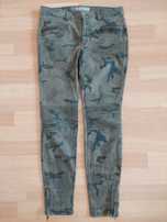 Zara spodnie jeans moro rozmiar 40