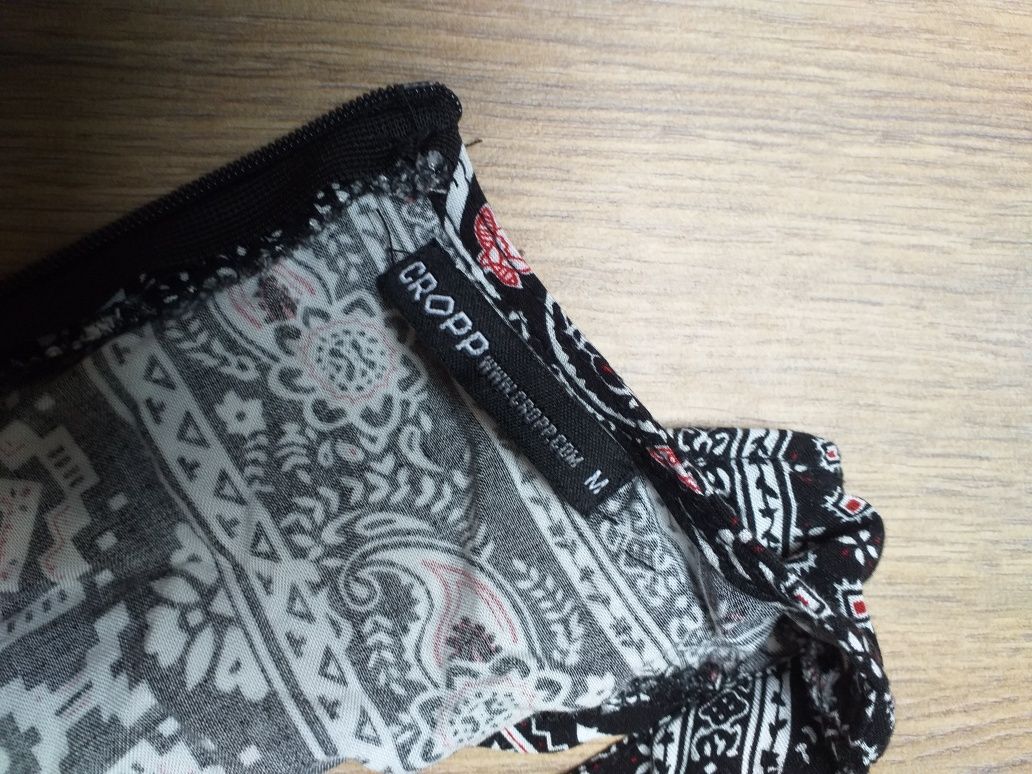 Letnia zwiewna sukienka Cropp, rozm.M, boho etnic hippie