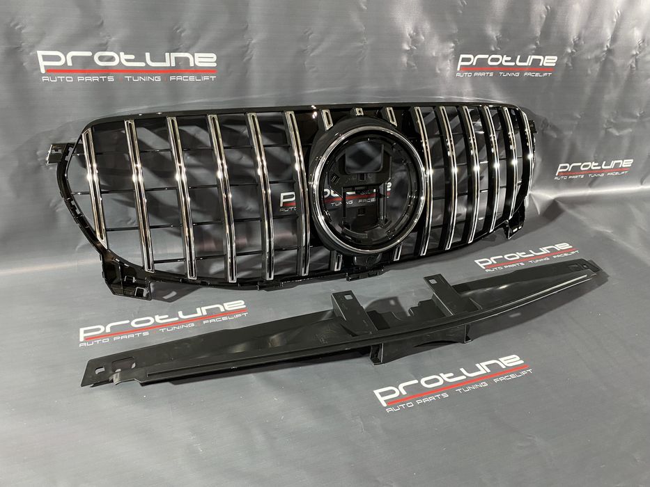 Решетка радиатора Mercedes W167 X167 GLS GLE GT panamericana Diamond