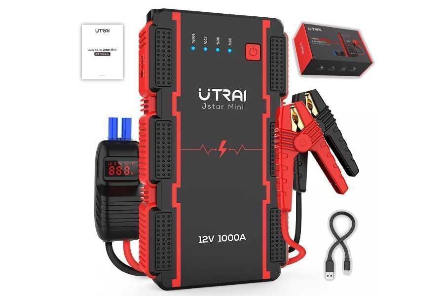 Rozruch urządzenie rozruchowe powerbank Mini akumulator 1000A booster