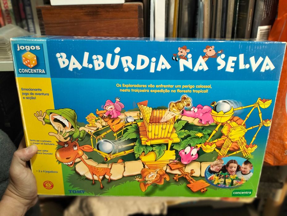 Jogo Balburdia na Selva Completo e em bom estado de conservação
