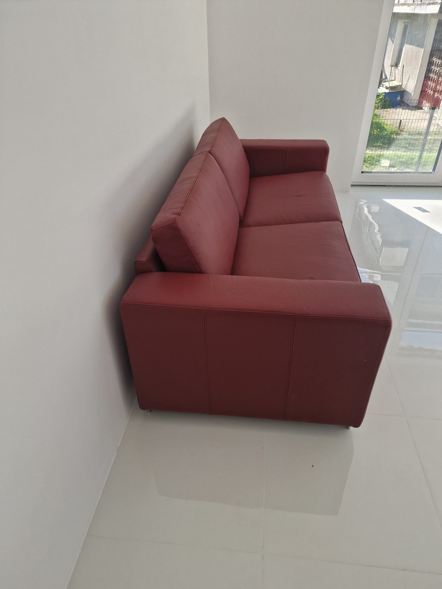 Kanapa sofa skórzana