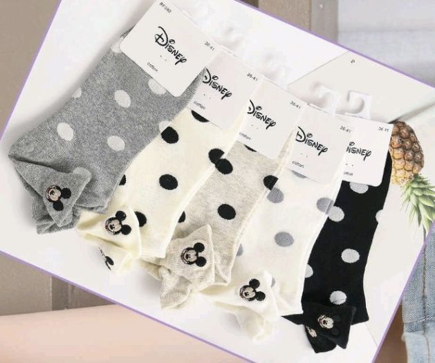 Zestaw 5 par skarpetek damskich