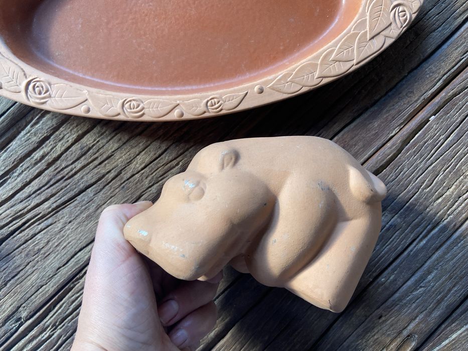 Półmisek ceramiczny dekoracyjny dekoracja kaczka