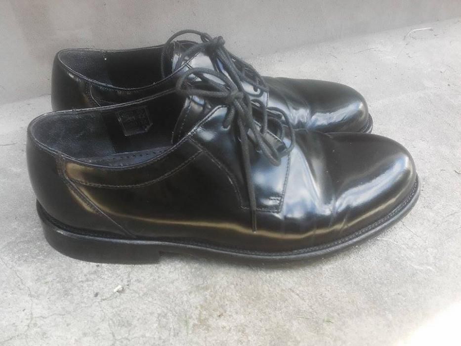 Wizytowe skorzane buty CITY Shoes dł wkł 27 cm roz 42