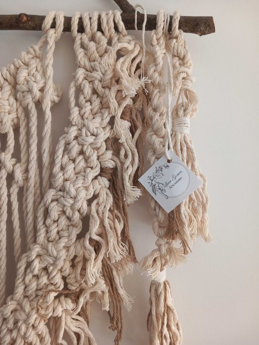 Macramé (painel em macramé)