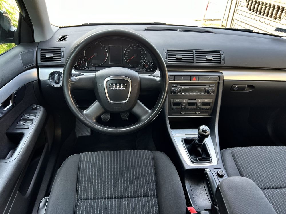 Audi A4 B7 2.0 140KM 2006Rok Klima Bez Korozji 1 Wł Czarna Kombi