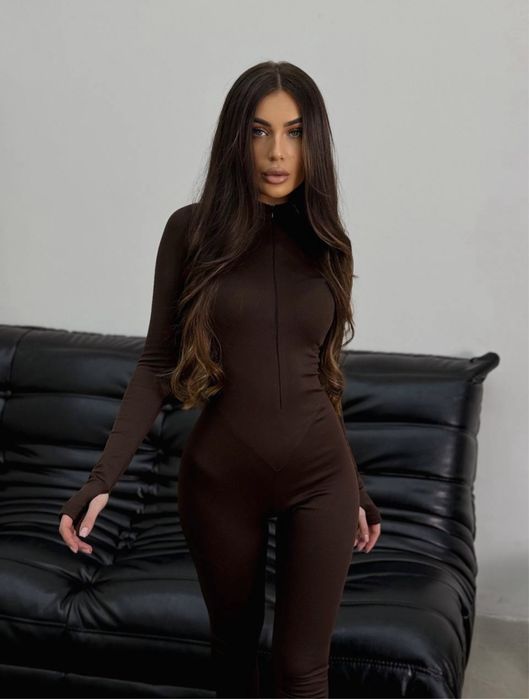Шоколадний комбінезон термобілизна