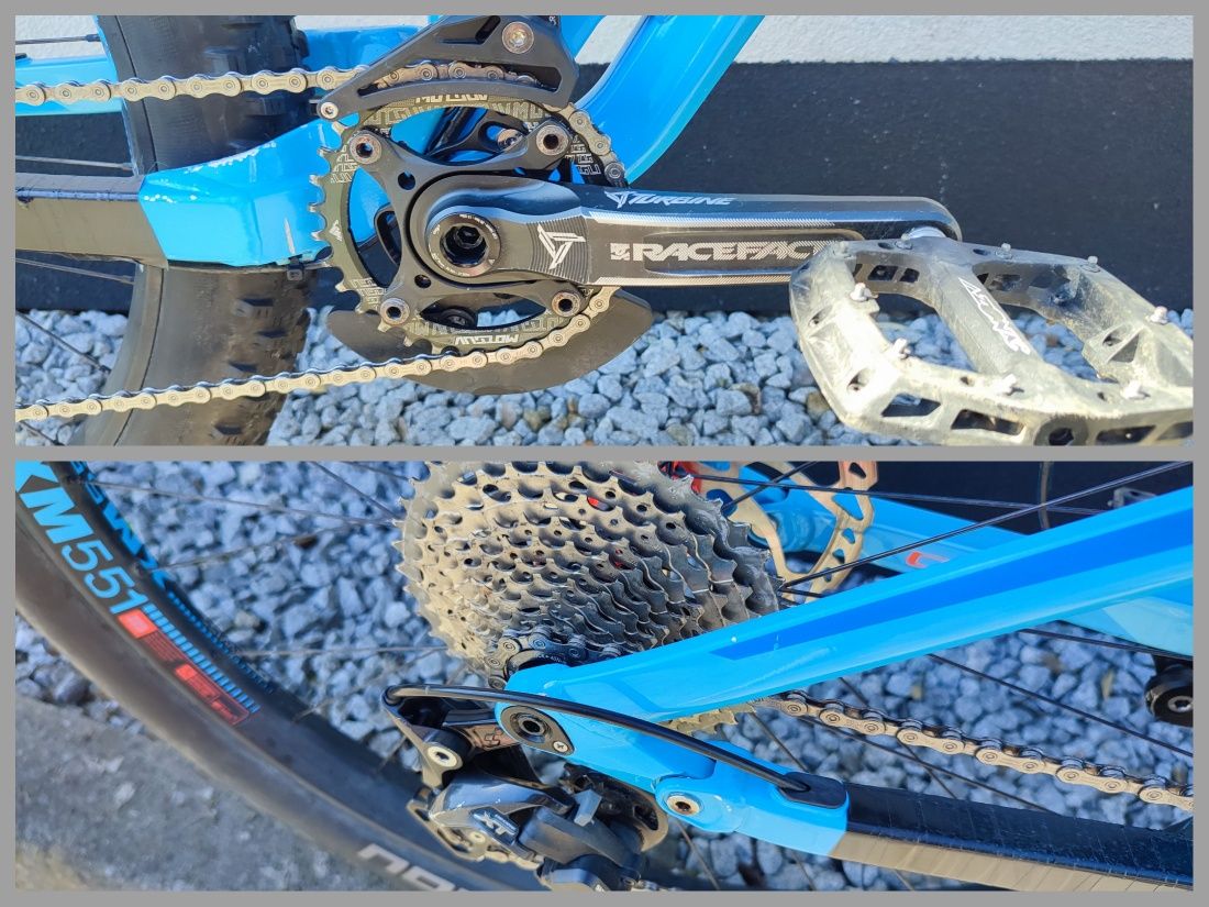 Cube stereo HPA150 SL Fox 34 deore XT 27,5+ FR enduro LEKKI nowe foty