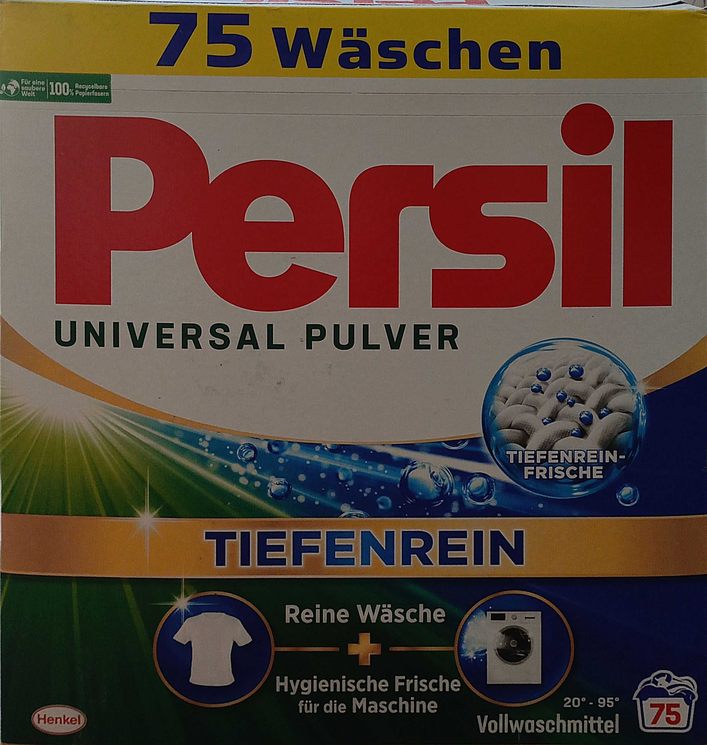 Proszek do prania Persil uniwersalny z Niemiec 4,5kg 75 prań chemia