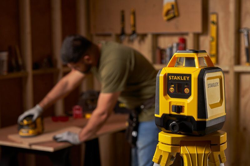 Laser Rotacyjny Samopoziomujący Czerwony Stanley