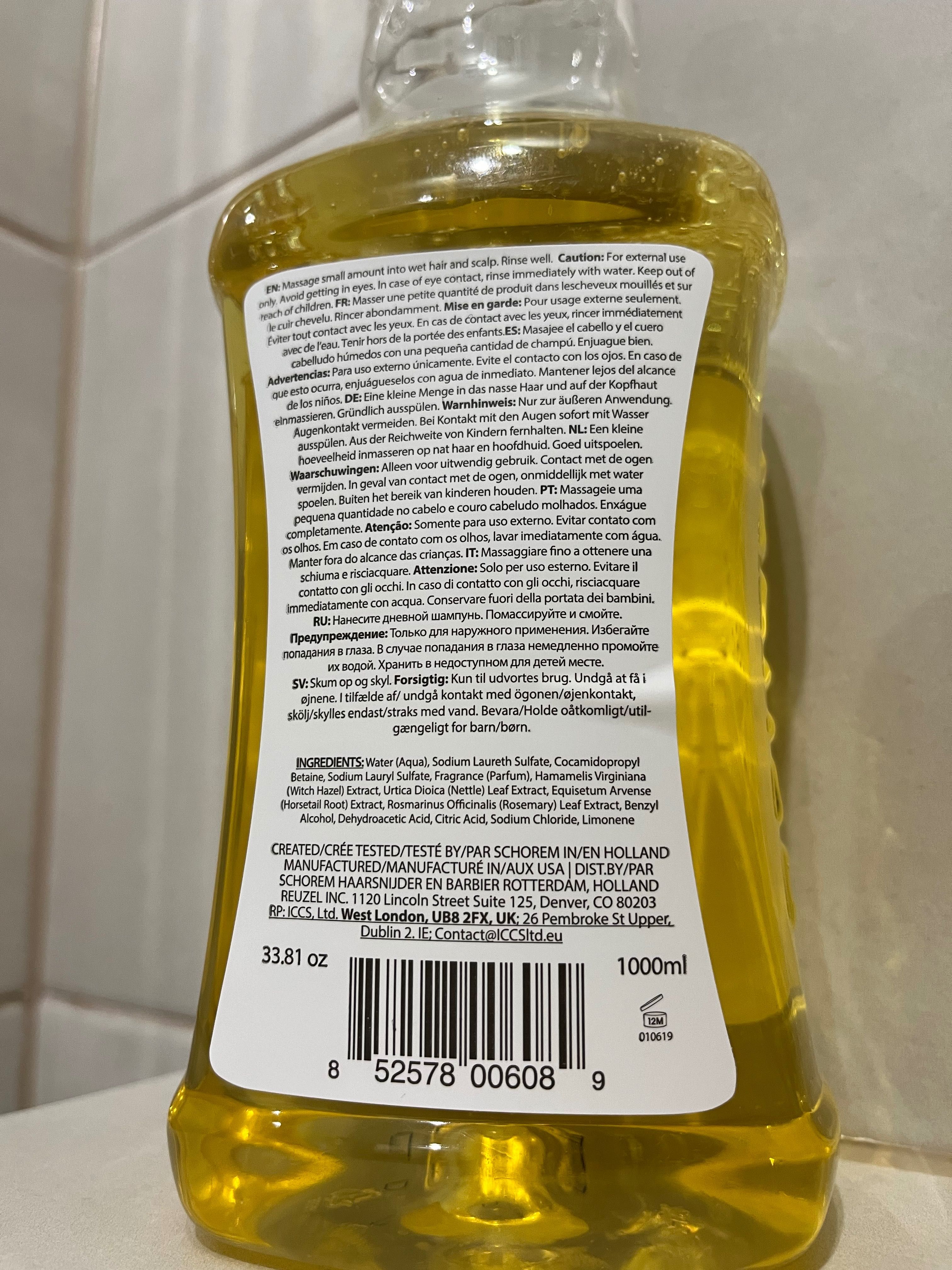 Reuzel daily shampoo szampon do każdego rodzaju włosów 75 ml