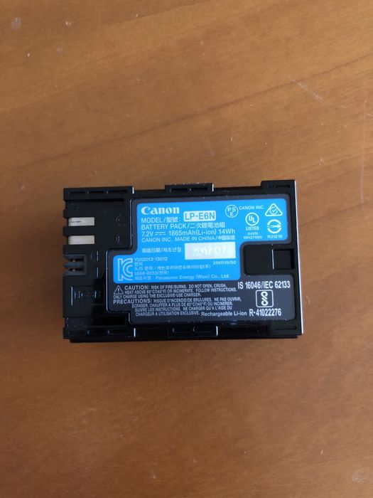 Bateria Canon LP-E6N original
