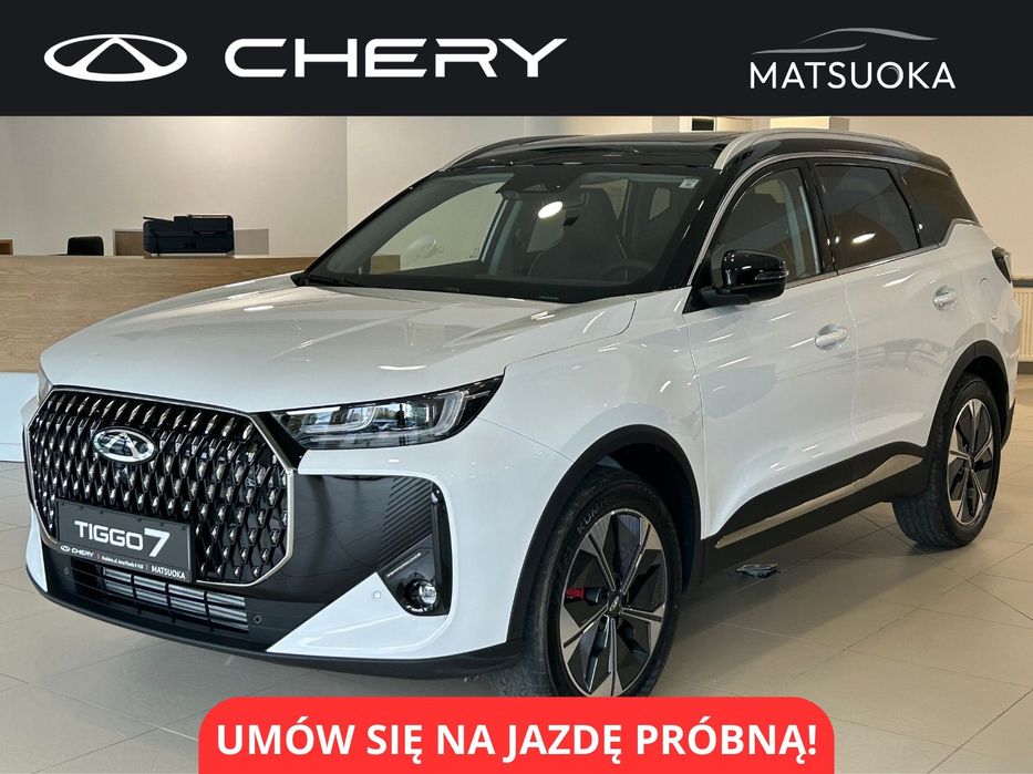 Chery Tiggo 7 Chery Tiggo 7 1.6 TGDI 147 KM | Automat | Nowy | Gwarancja 7 lat!