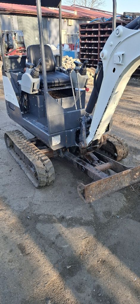 Minikoparka bobcat e14 11rok 3lyzki szybkozlacze transport