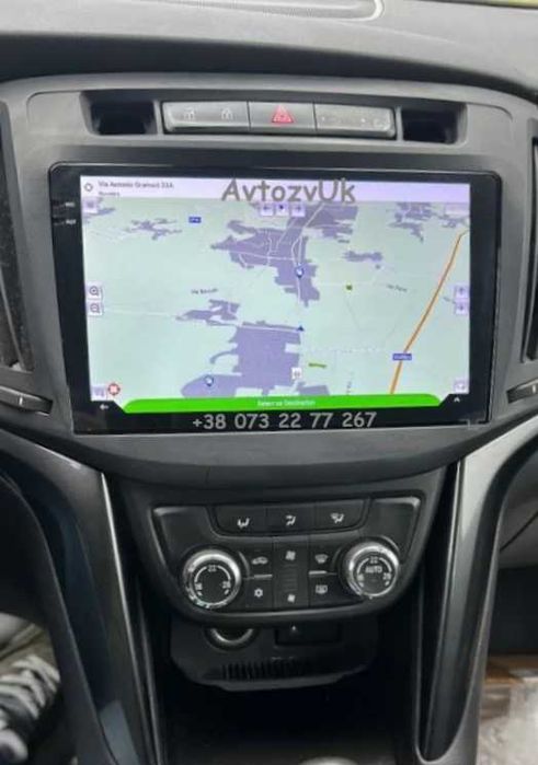 Магнитола ZAFIRA Opel Зафира Опель Tesla GPS USB TV CarPlay Android 14