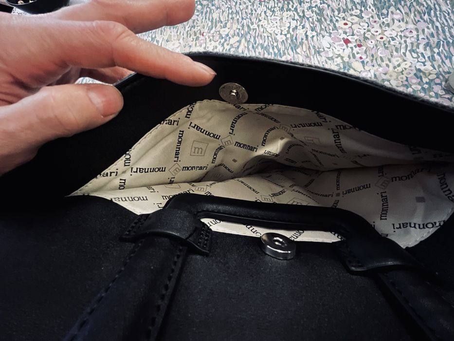 Torebka Monnari A340 torba na laptopa filcowy panel, wyciągane rączki