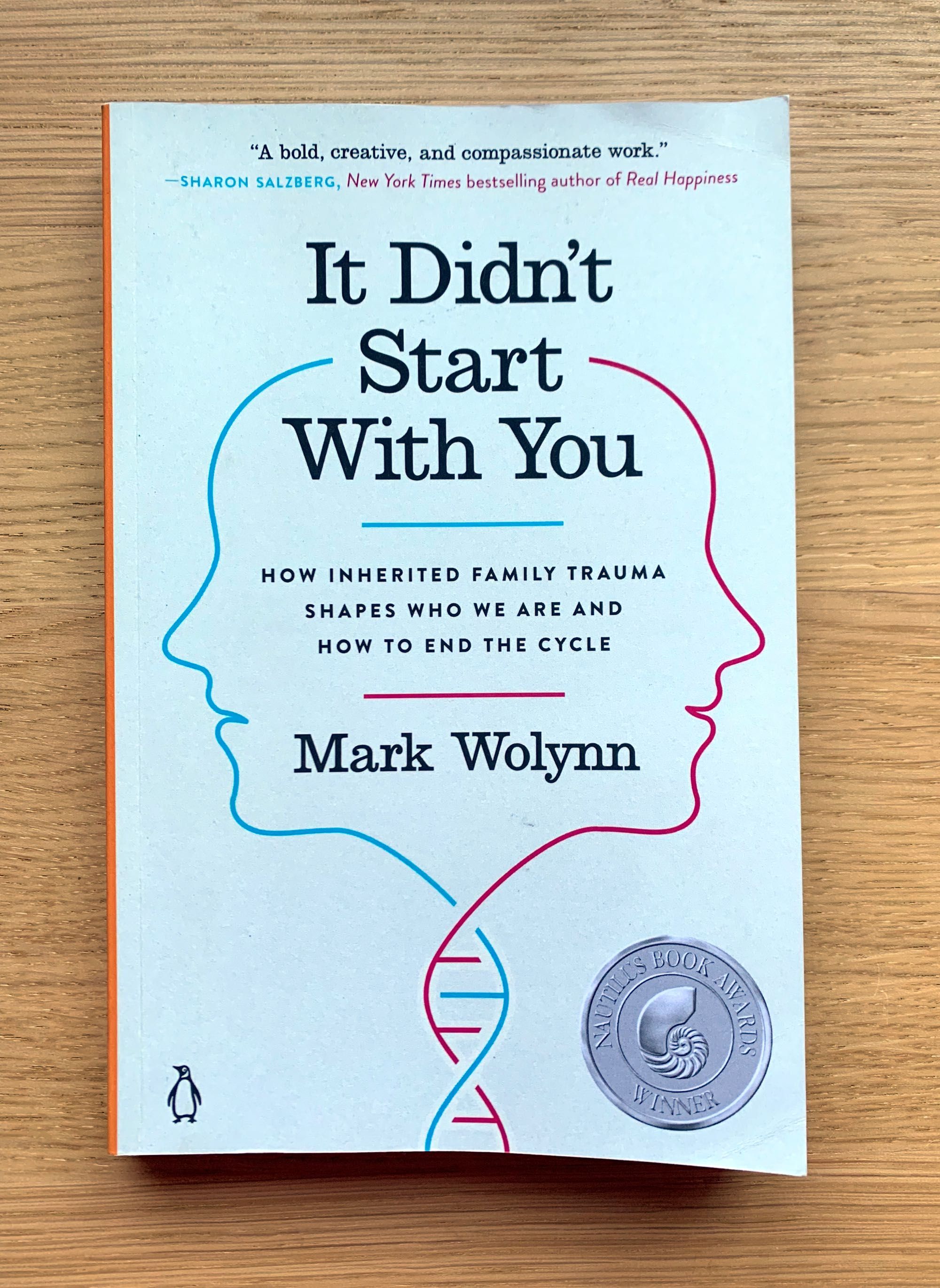 Livro "It Didn't Start with You", Mark Wolynn