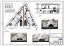 Projeto arquitectónico Residencial + 3D por apenas 5,00€/m²