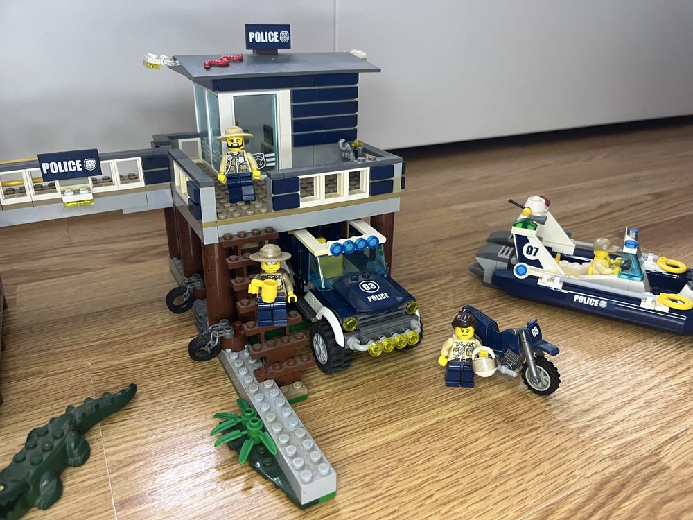 Lego city - Policia do Pantano (60069)
