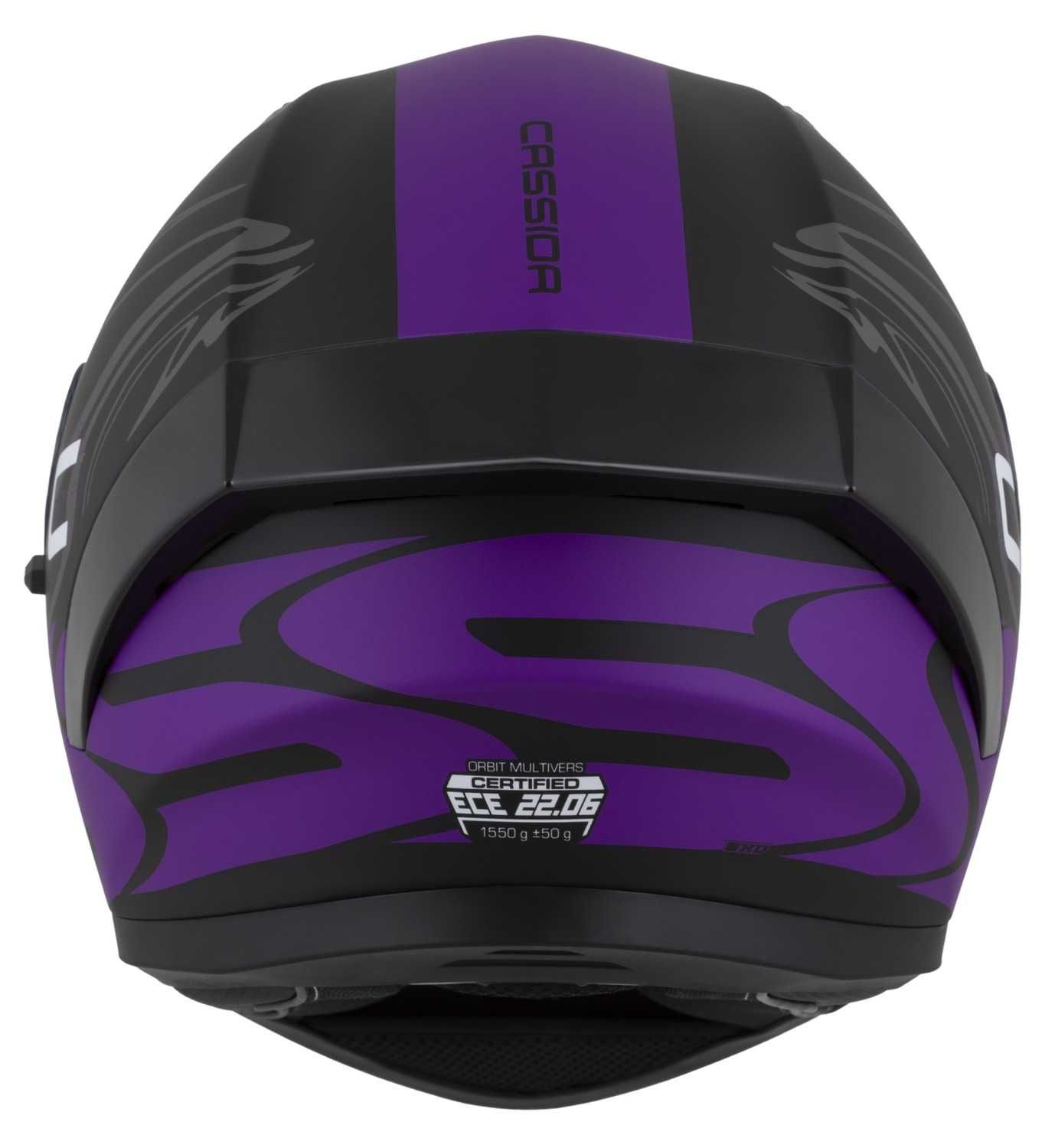 Kask Motocyklowy Cassida ORBIT ECE-06 Pod Pinlock, Interkom XS-XXL