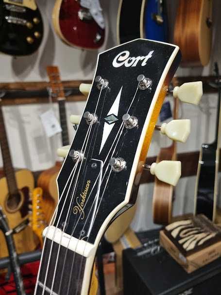 Cort Yorktown Tab gitara elektryczna typu Hollow Body + pokrowiec