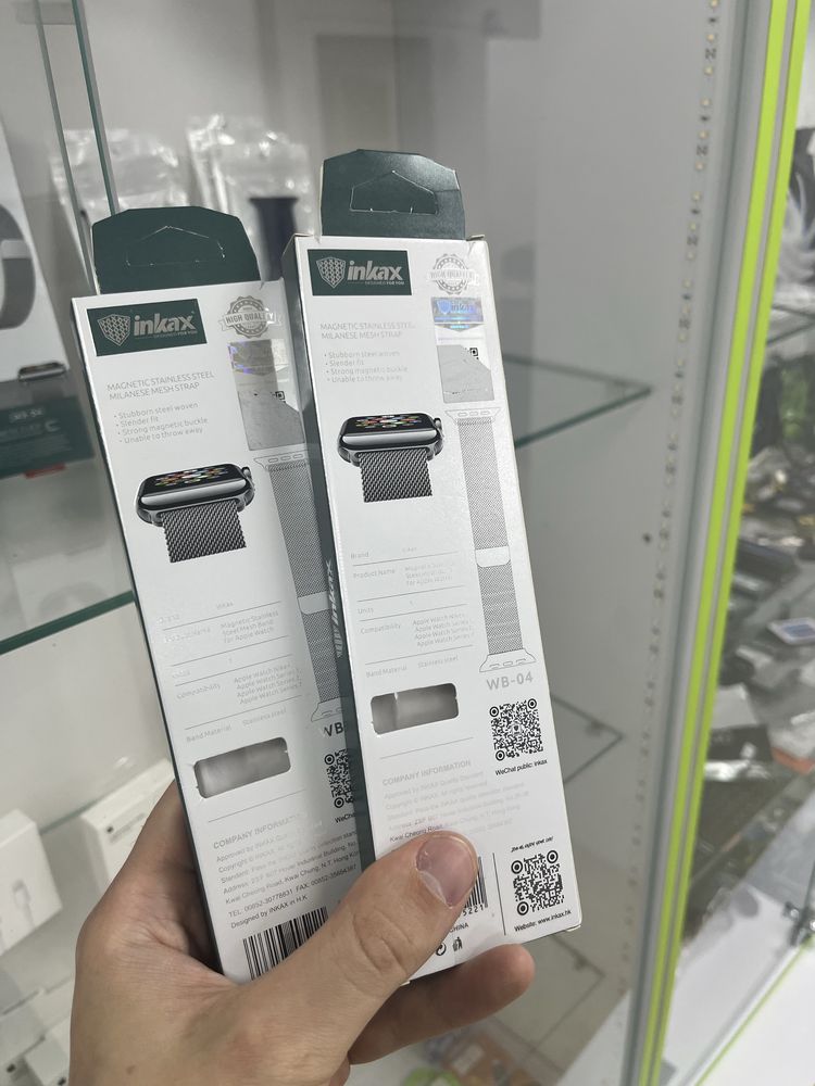 Ремінець milanese Apple Watch 38 42 44 45 46 49 міланська петля сталь