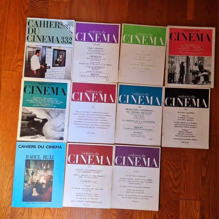 Revistas Cahiers du Cinema
