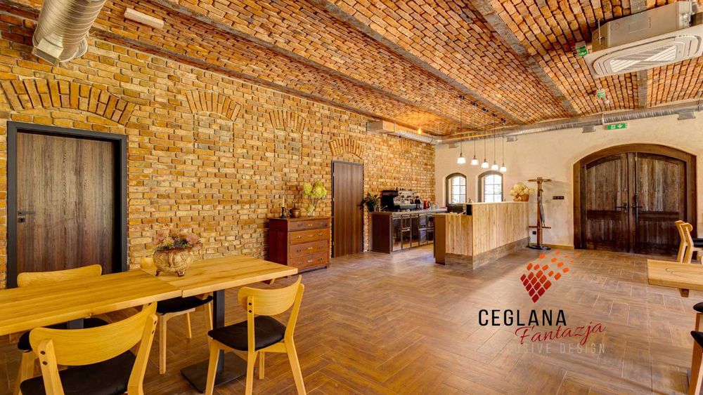 Cegła na Ścianę i Elewacje Dekoracyjna Kamień Ozdobny Płytki Ceglane