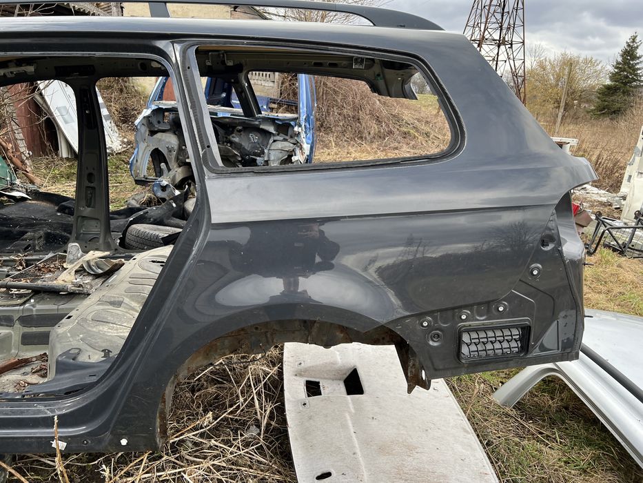 VW PASSAT B7 Європа Кузов Чвертка Четверть Бочина Поріг Дах Криша