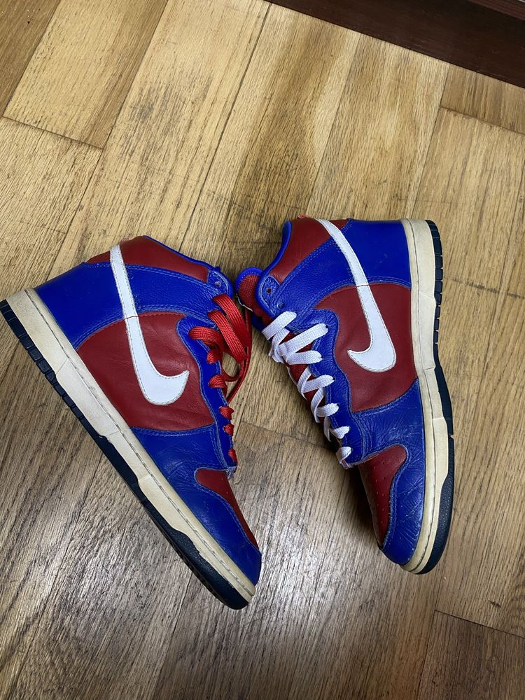 Nike dunk 2003 spider man blue red