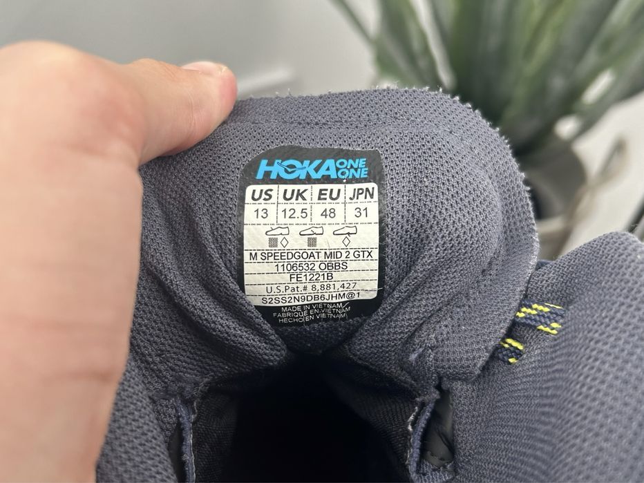 Оригінал! Зимові ботінки Hoka Speedgoat 48 розмір 554