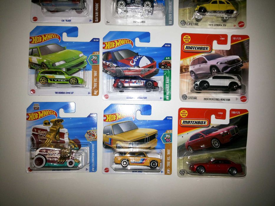 Hot Wheels , Matchbox , Majorette , Carros 1/64