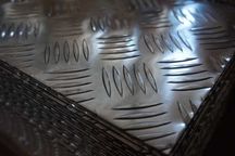 Blacha ryflowana aluminiowa, aluminium 3x1000x2000 BYTOM