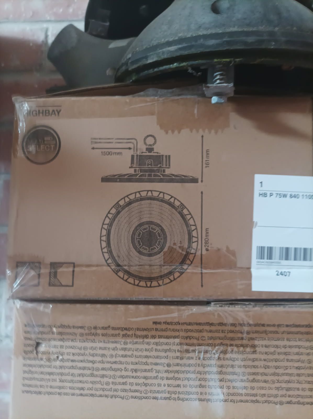 Lampa zwisająca przemysłowa Ledvance
