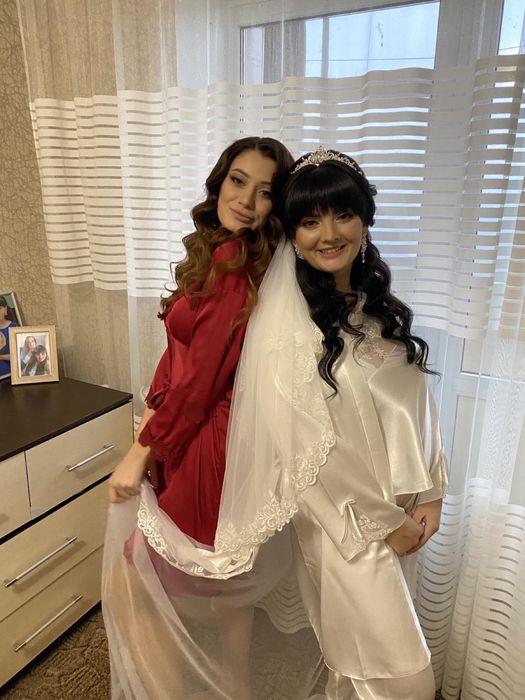 Продам білий набір ,для ранку нареченої