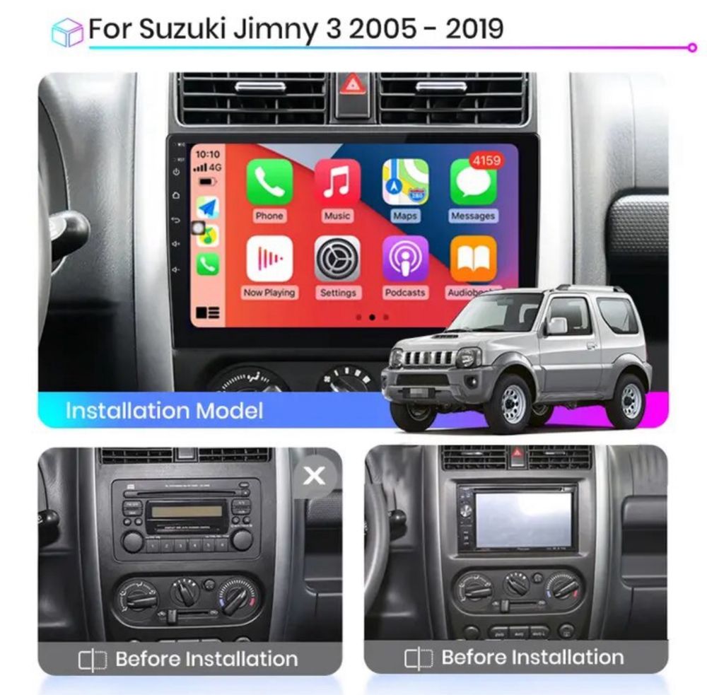 Штатна магнитола Suzuki Jimny(2005-2019) ANDROID