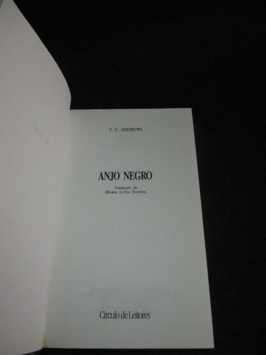 Livro Anjo Negro V. C. Andrews