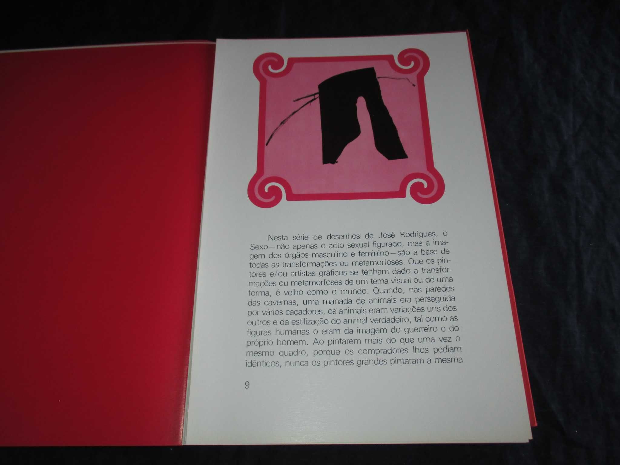Livro Vinte Desenhos de José Rodrigues Numerado