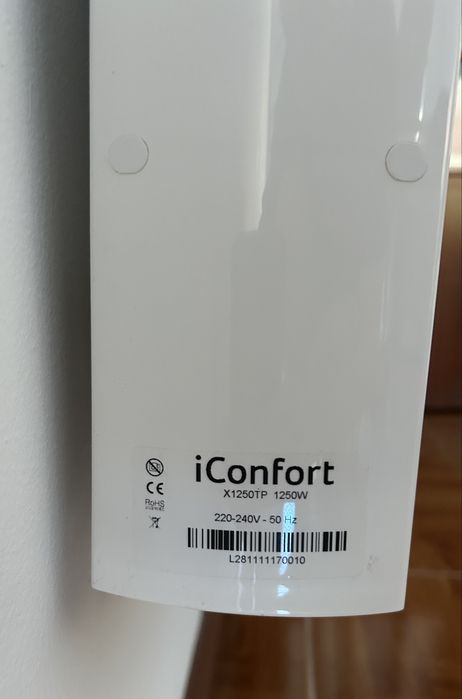 Emissor Térmico X1500TP 1500W Digital Programável ICONFORT