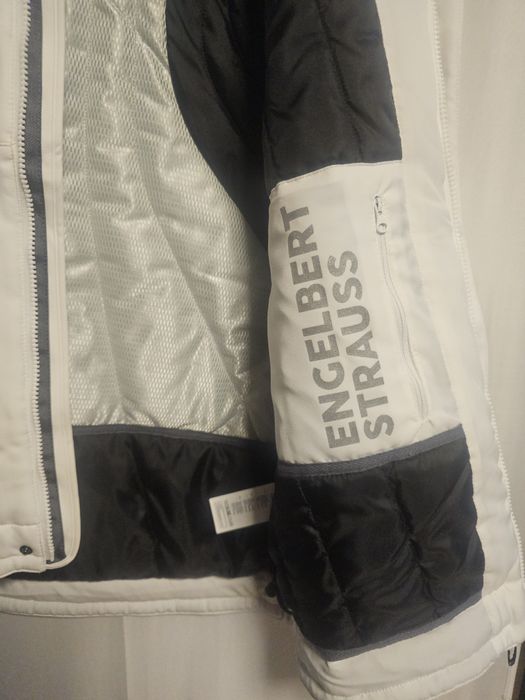 Kamizelka robocza Engelbert Strauss Motion r.L biała bezrękawnik